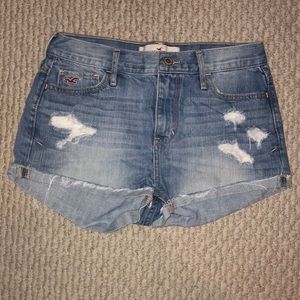 Hollister High-waisted Jean Shorts